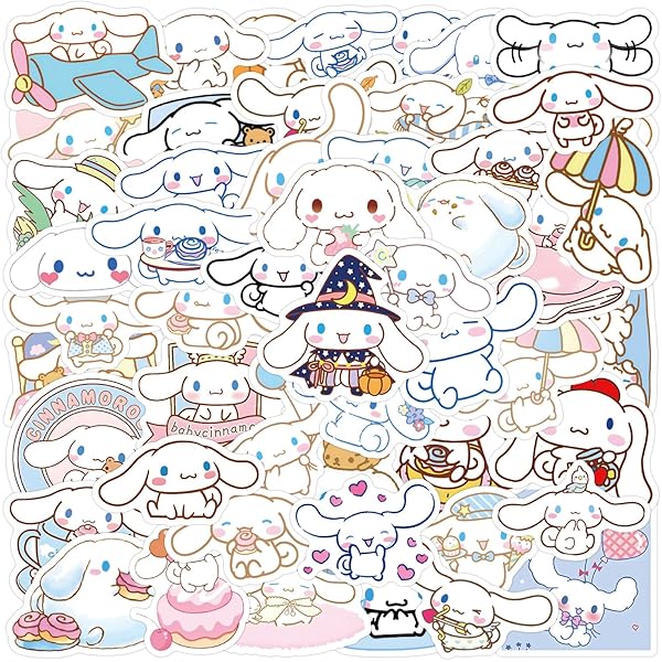 Sanrio Cinnamoroll Clear Multi-Pouch Letter Flat Pouch