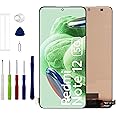 New 6.67'' TFT Display Touch Screen Digitizer Assembly Replacement for Xiaomi Redmi Note 12 4G/5G & Xiaomi Poco X5 5G with Repair Tools Kit-No Fingerprint Function