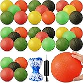 Foilswirl 24 Pcs 6 Inch Dodgeball Playground Balls Colorful Inflatable Kickball Dodgeballs Sports Bouncy Balls for Kids and Adults in Ball Games Gym Yoga School Party Supplies