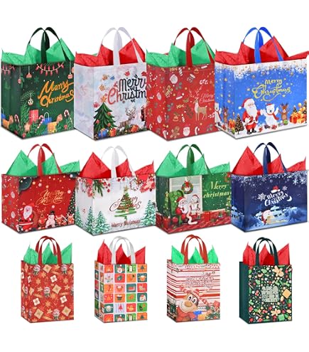 Bomvabe Lot De 20 Petits Sacs D'emballage Cadeau Pour La