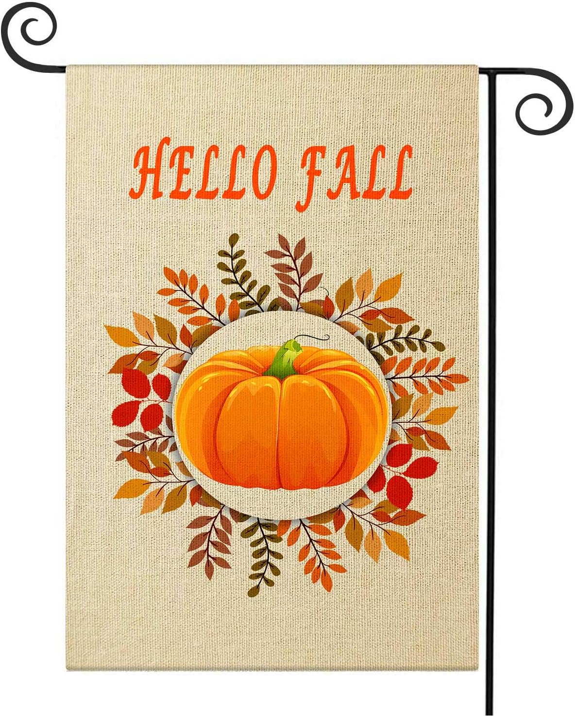 Best Hello Fall Garden Flag