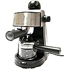 Powerful steam Espresso and Cappuccino Maker Barista Express Machine Black - Make European Espresso