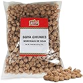 Apna 2.25 kg (5 lb) Soya Chunks Bulk Pack, High Protein Soya Wadi, All Natural Soy Nuggets, Vegan, Non-GMO, Healthy Soy Based