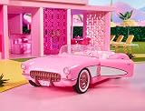 Barbie The Movie Car Pink Corvette Convertible Collectible HPK02 view 2