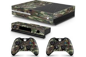 GIZMOZ N GADGETZ Xbox Camo Console Skin Decal Sticker + 2 Controller Skins Compatible Xbox One & Kinect