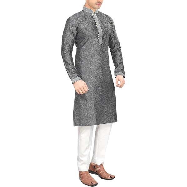 Sonisha MKP9008 Verde E Avorio Kurta Pajama Man Tunic Bollywood Sherwani Kurta Pyjama Kurta Set 44 110909805