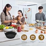 Q Lines Silicone Air Fryer Liner 2 Pack - Heat-Resistant & Reusable view 4