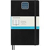 Moleskine Classic Expanded Notebook, Soft Cover, Large (5" x 8.25") Dotted, Black, 400 Pages