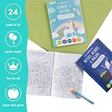 THE TWIDDLERS 24 Mini Colouring Activity Books Unicorns Dragons Woodland A6 view 8