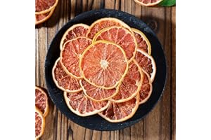 GHLDMJ Dried Grapefruit Slices, 3oz/85g,Dehydrated fruit for Cocktails garnish, 100% Natural Fruit No Additives No Sugar Added,For Crafts, Cake Decoration,Garland, Baking，Dried Fruit For Cocktails