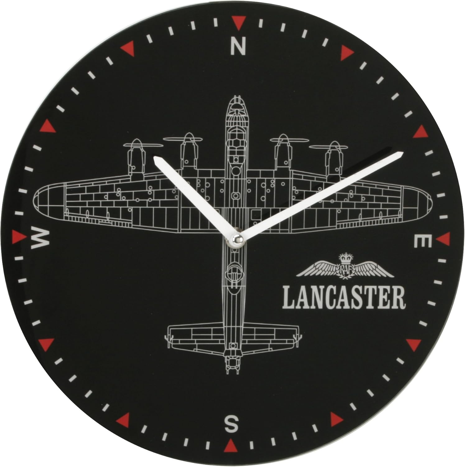 RAF Lancaster Bomber Wall Clock Amazon.co.uk Computers & Accessories