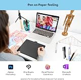 Wacom Intuos Medium Bluetooth Drawing Tablet with Pen 4096 Pressure Levels view 2