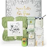 Fyroax Get Well Soon Gift Baskets for Women After Surgery, Care Package for Women, Inspirational Thinking of You & Spa Self Care Gifts for Mom Wife Friend Grandma, Feel Better Hug in a Box