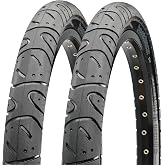 Maxxis Hookworm | Ultra-Durable BMX, Cruiser, City and Trail Bike Tire | 60 TPI, Wire Bead Casing, Bead-to-Bead Tread, Resists Pinch Flats, BMX, Cruiser, Cargo, Pedicab Use