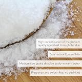 Epsom Salts Medical Grade 1kg Magnesium Sulphate Pure Bath Soak Muscle Pain view 2