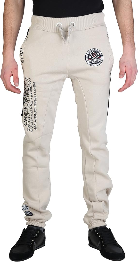 beige tracksuit bottoms
