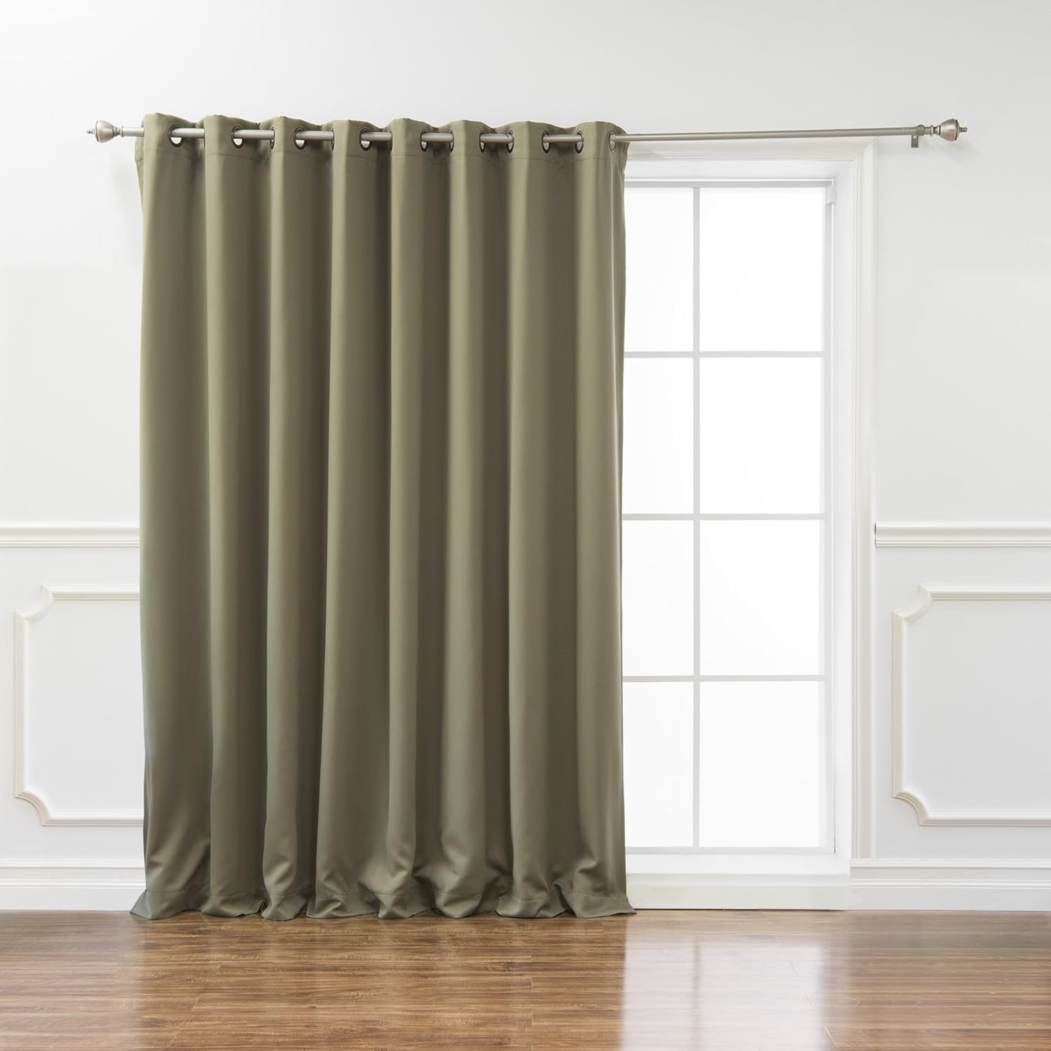 Best Home Fashion Wide Width Flame Retardant Thermal Insulated Blackout