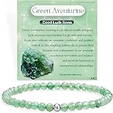 Farfume Bead Bracelets for Women, Handmade Natural Stone 4mm Beads 925 Sterling Silver Stretch Bracelets, Chakra Crystal Gemstone Jewelry Valentine's Day Gifts