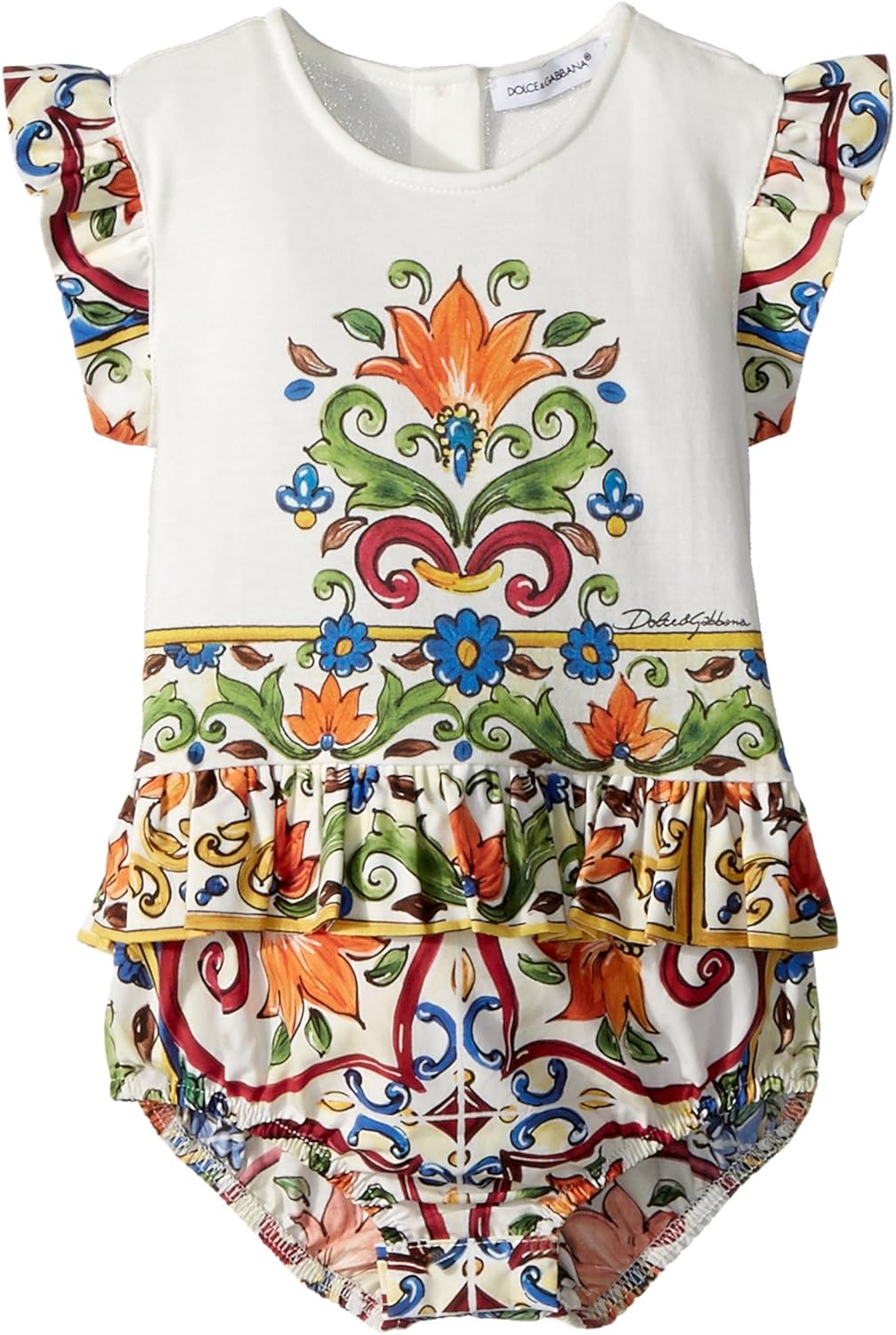 dolce and gabbana baby romper