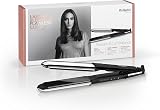 BaByliss Straight and Curl Brilliance Hair Straightener Silver Black Titanium view 2
