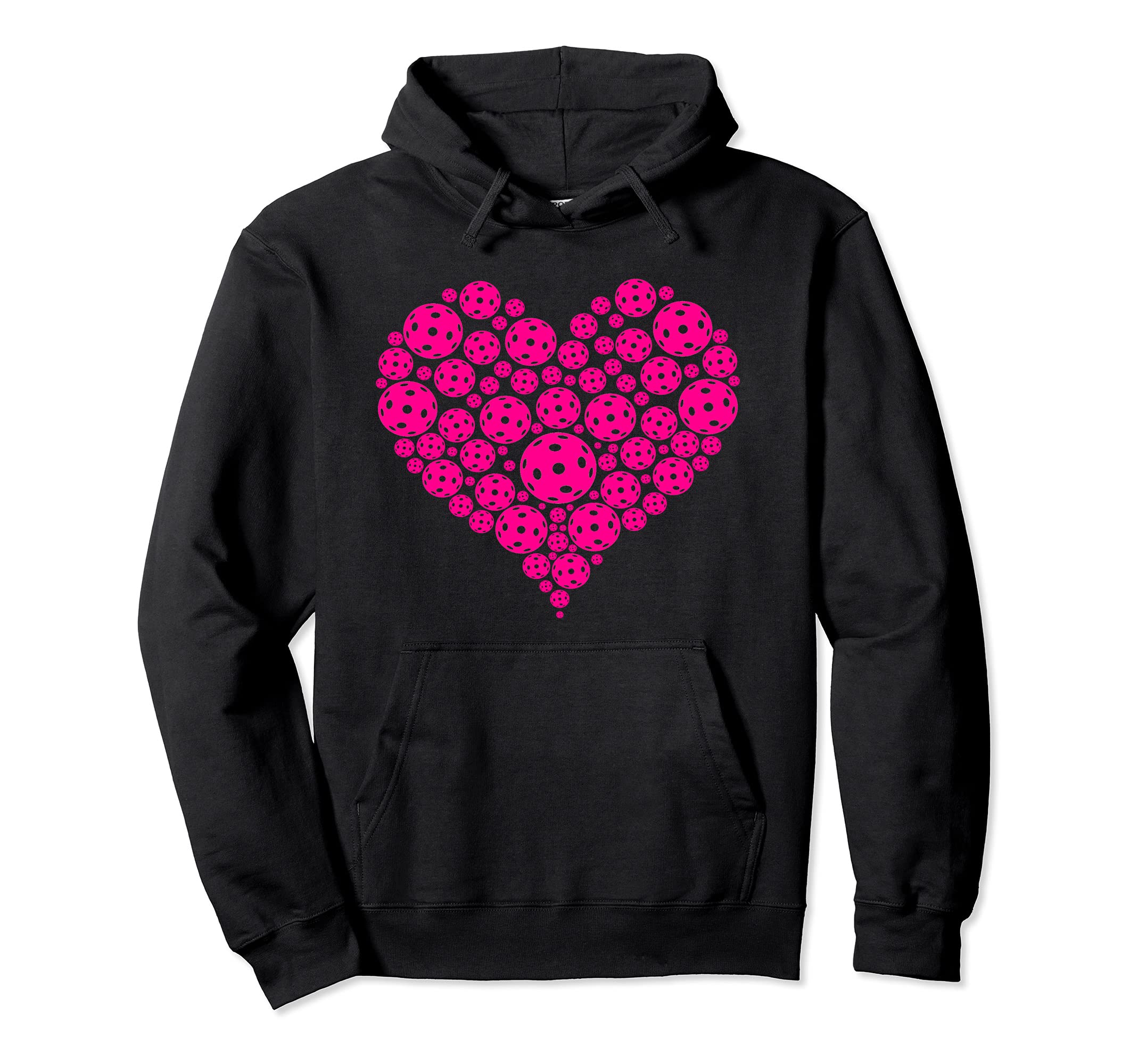 Pickleball Heart Pickleball Game Marker Players Pullover Hoodie