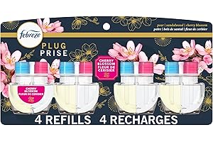 FEBREZE PLUG QUADRUPAL REFILL CHERRY BLOSSOM 6/104ML CA