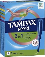 Tampax Pearl Super Tampons with Applicator 72 Pack 18x4 Leak Protection view 3