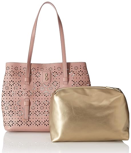 blush pink luggage