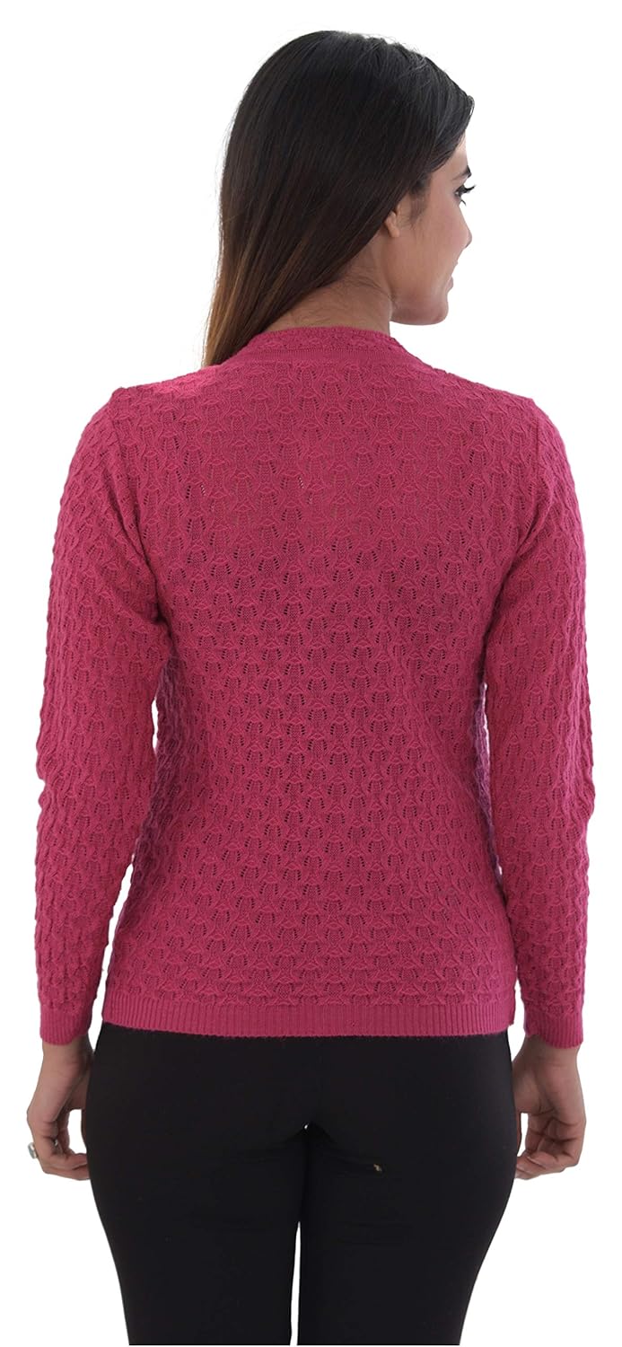 dynamis women winter sweater pink