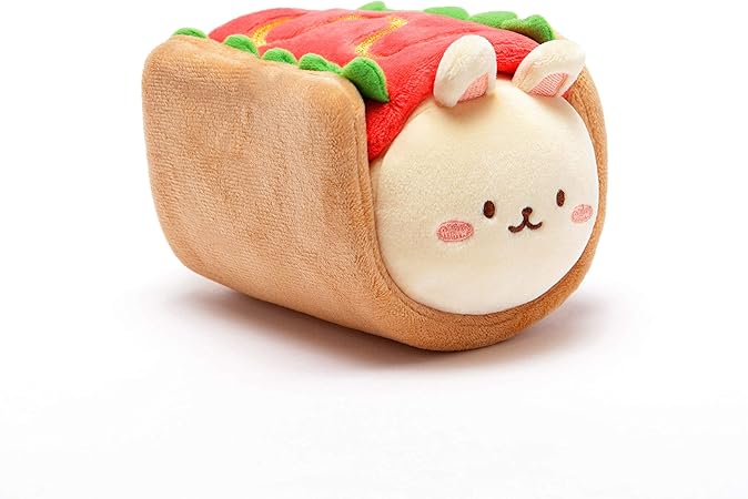 Amazon Coosy Aniroll モチソフトスクイッシー 6インチ 小さなぬいぐるみ ブランケット付き S ホワイト Ani ぬいぐるみ おもちゃ