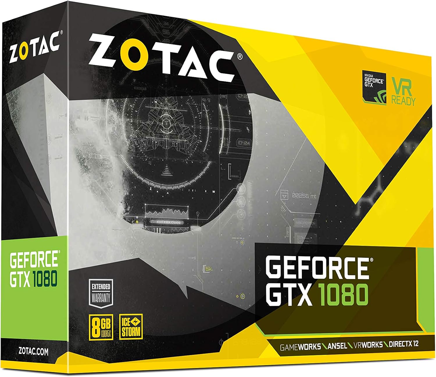 Zotac Geforce Gtx 1080 Mini 8gb Gddr5x Vr Ready Gaming Graphic Card Displayport 1 4 1x Hdmi 2 0 Dual Link Dvi Zt Ph 10p Amazon Ca Computers Tablets