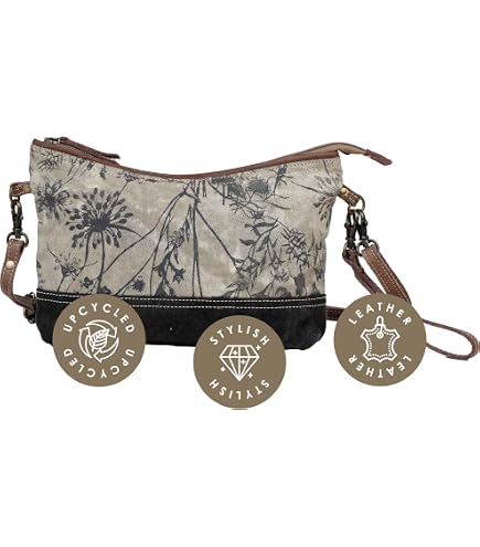 Myra Bag Crossbody Bag for Women - Western Upcycled Canvas 