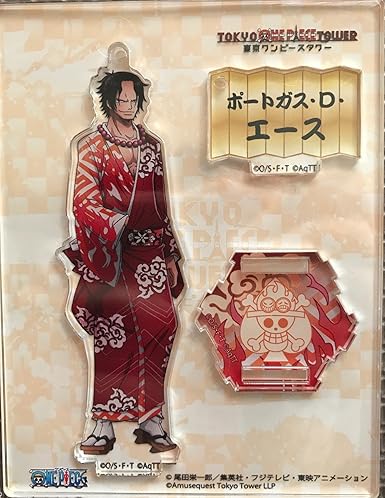 Amazon エース 和風アクリルスタンドチャーム ショッパーズ袋 のセット 着物 和装 麦わらストア 東京ワンピースタワー アニメ 萌えグッズ 通販