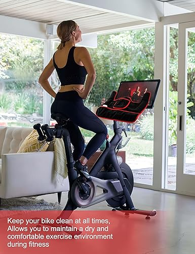 COOLWUFAN Mat Sweat Towel Compatible with Peloton Bike, Accessories for  Peloton
