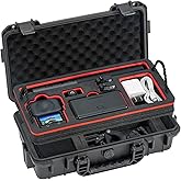 Gaekol Waterproof Hard Dual Layer Case for DJI Osmo 360 Adventure Combo Camera Accessories Premium Hard Travel Carry Case