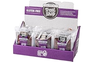 Our Specialty Gluten Free Brownies - Chocolate Fudge Dessert, Individually Wrapped, 12 Pack