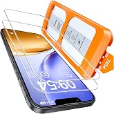 TOCOL for iPhone 17e Screen Protector, Easy Installation | Bubble-Free, 9H+ Tempered Glass, 8FT Military Grade Shatterproof, Anti-Scratch, Case Friendly HD Clear 6.1" 2 Pack