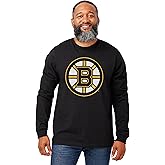 FOCO NHL Mens NHL Primary Team Logo Black Long Sleeve T-Shirt