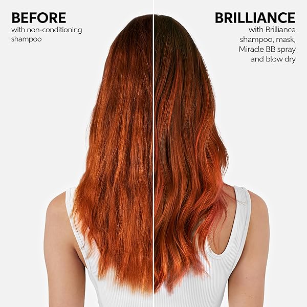 WELLA PROFESSIONALS INVIGO BRILLIANCE CONDITIONER | FOR FINE/NORMAL COLORED HAIR | INTENSE COLOR PROTECTION & MAINTAINS VIBRANCY | 8.4 FL OZ