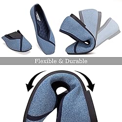 Frank Mully Womens Square Toe Flat Shoes