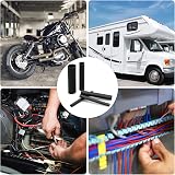 ELECTRAPICK 560 Pcs Heat Shrink Tubing Kit 12 Sizes 2:1 45mm Black view 7