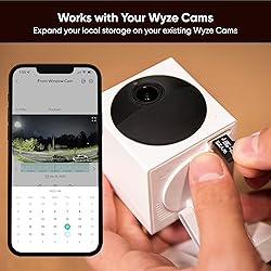 Wyze Expandable MicroSDXC Card Class 10,Storage