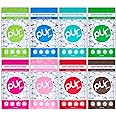 PUR Gum | Aspartame Free Chewing Gum | 100% Xylitol | Natural Flavoured Gum, Variety Pack, 55 Pieces (Pack of 8)