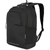 SwissGear Orientation Laptop Backpack, Black, 17"x12"x7"