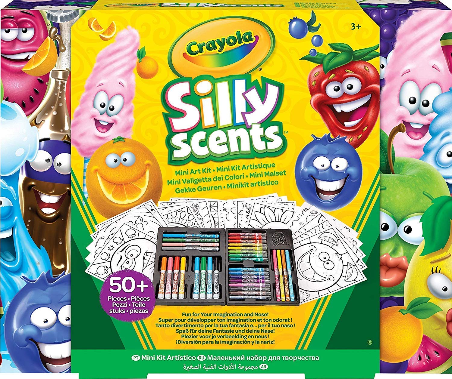 Crayola 040015E001 Silly Scents Mini Art Kit Amazon.co.uk Toys & Games