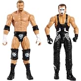WWE Sting VS Triple H 2-Pack | WrestleMania Superstars, Approximately 6-Inch Figures, Iconic Accessory Included, Authentic WWE Detailing