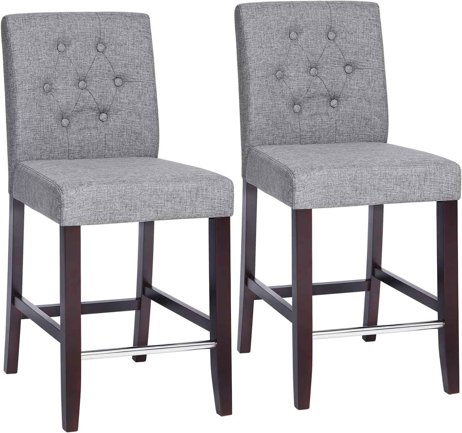Best Grey Bar Stool Chair Set
