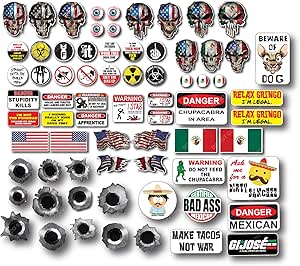 Amazon Com 71 Pack Of Mexican American Edition Crude Humor Hilarious Hard Hat Prank Decal Joke Sticker Funny Laugh Construction Lol Tools Home Improvement