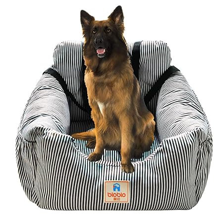 Hunde Autositz, Waschbar Auto Hundebett, Rutschfeste Katze Reisen Front Booster Sitze mit Abnehmbare HundeKissen
