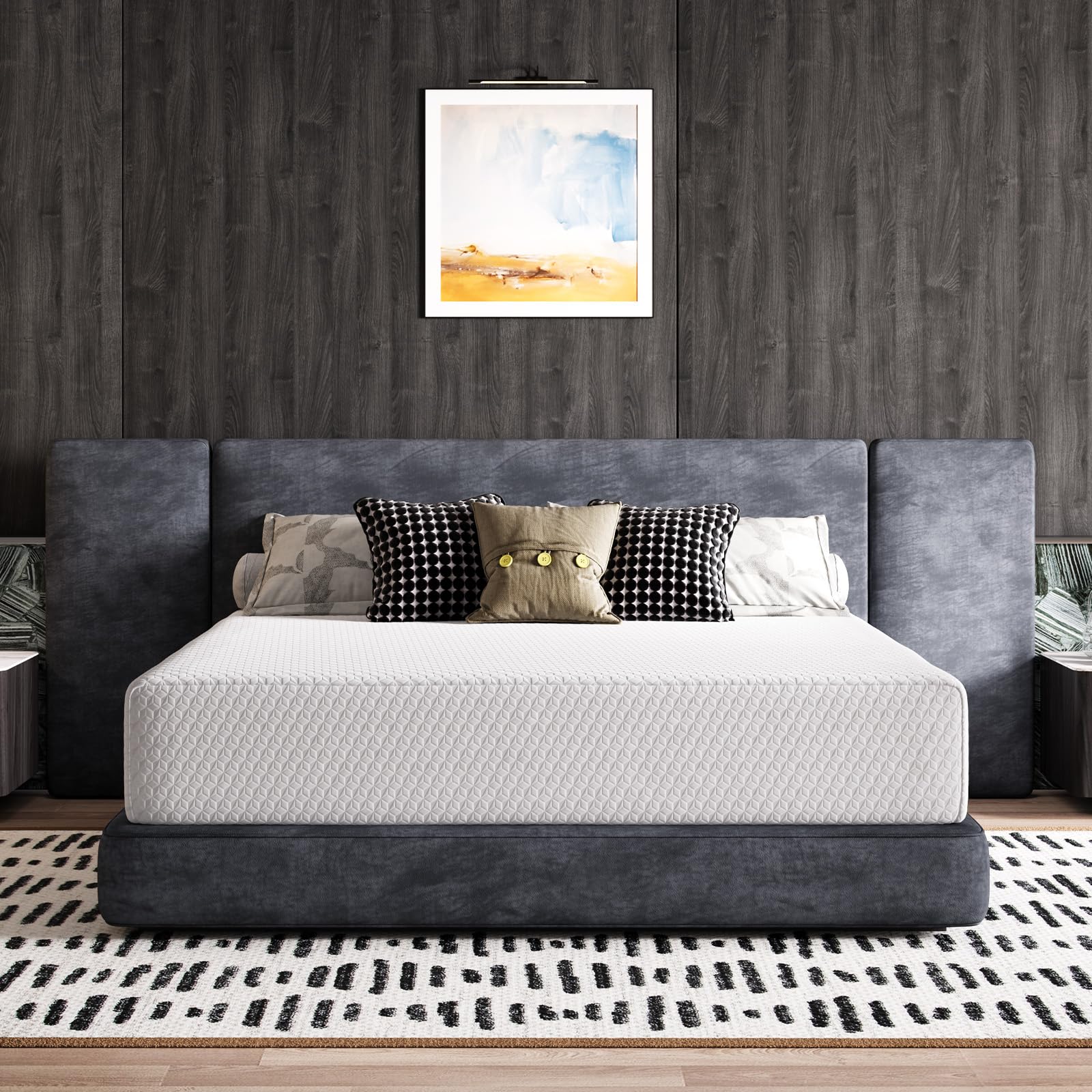 Photo 1 of Avenco Full Mattress 12 Inch, Full Size Mattresses Medium Firm for Back Pressure Relief, Mattress in a Box CertiPUR-US Certified Foam Colchones